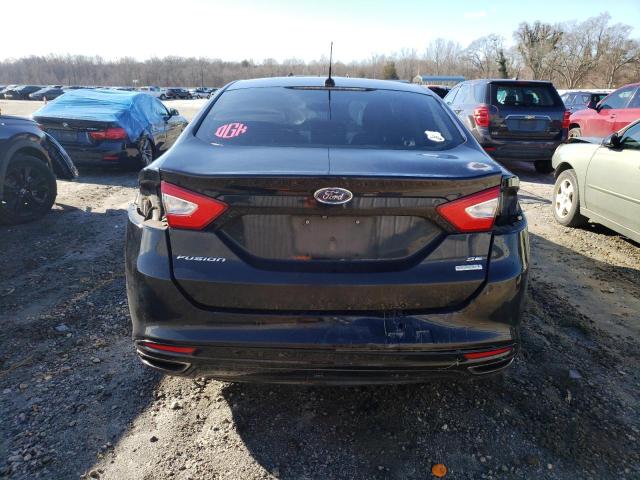 3FA6P0H93GR154937 - 2016 FORD FUSION SE BLACK photo 6