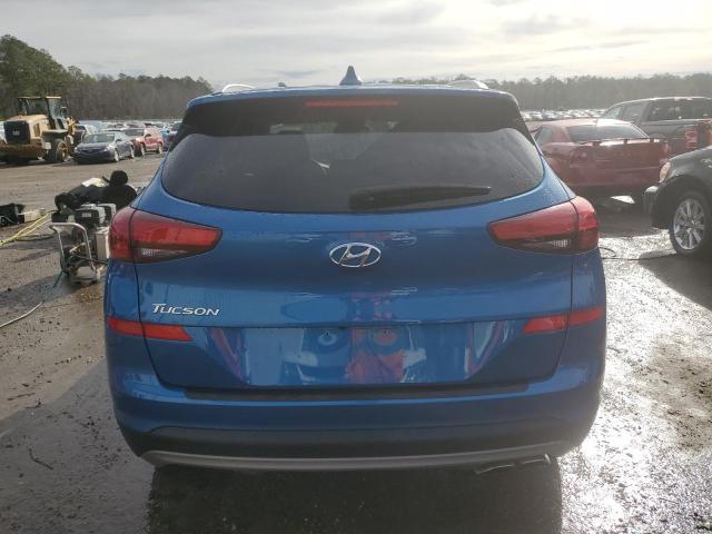 KM8J33AL6MU302117 - 2021 HYUNDAI TUCSON LIMITED BLUE photo 6