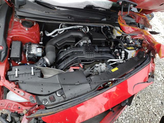 JF2GTAPC0N8238193 - 2022 SUBARU CROSSTREK PREMIUM RED photo 11