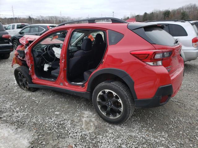 JF2GTAPC0N8238193 - 2022 SUBARU CROSSTREK PREMIUM RED photo 2