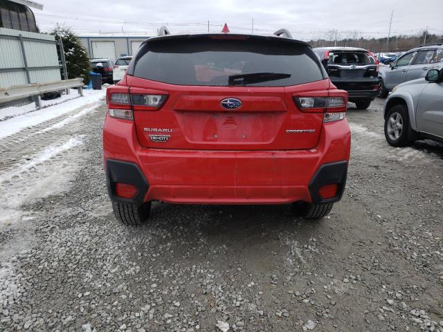 JF2GTAPC0N8238193 - 2022 SUBARU CROSSTREK PREMIUM RED photo 6