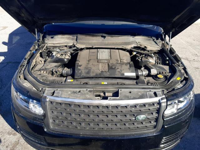 SALGS2FV4HA373726 - 2017 LAND ROVER RANGE ROVE HSE BLACK photo 12