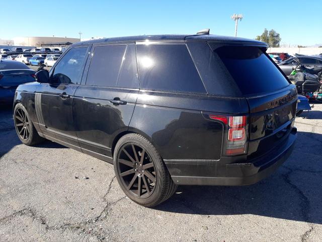 SALGS2FV4HA373726 - 2017 LAND ROVER RANGE ROVE HSE BLACK photo 2