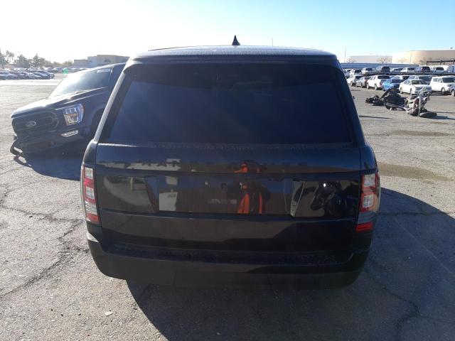 SALGS2FV4HA373726 - 2017 LAND ROVER RANGE ROVE HSE BLACK photo 6