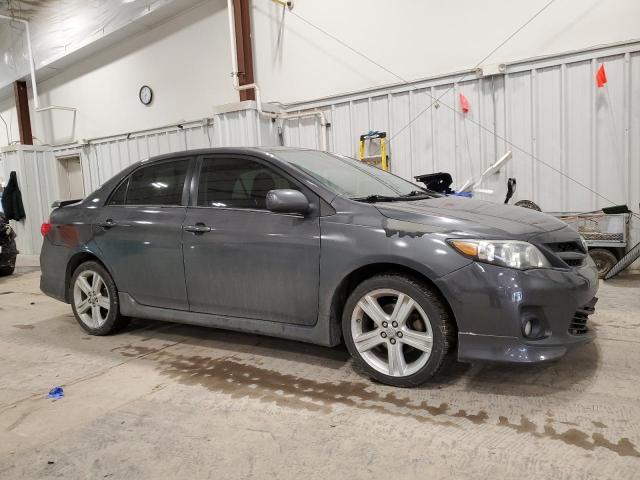 2T1BU4EE4DC035161 - 2013 TOYOTA COROLLA BASE GRAY photo 4