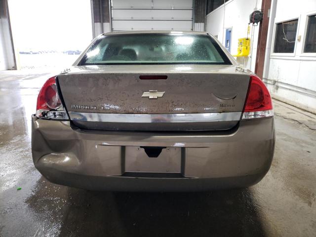 2G1WT58K579211062 - 2007 CHEVROLET IMPALA LT TAN photo 6