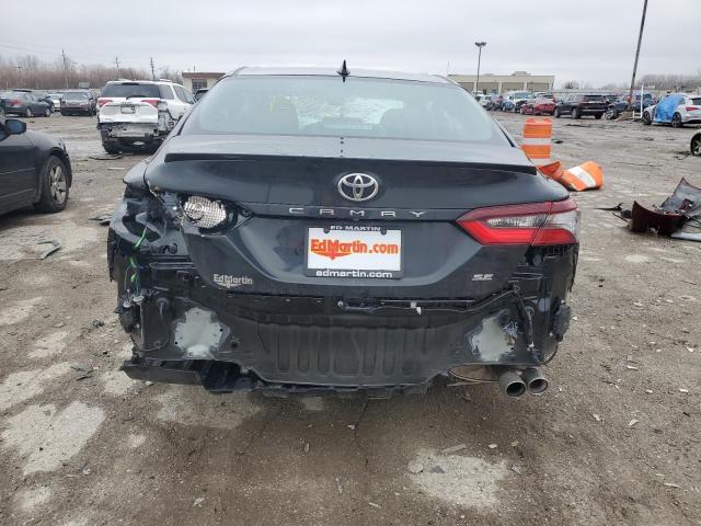 4T1T11AK8RU877871 - 2024 TOYOTA CAMRY SE NIGHT SHADE BLACK photo 6