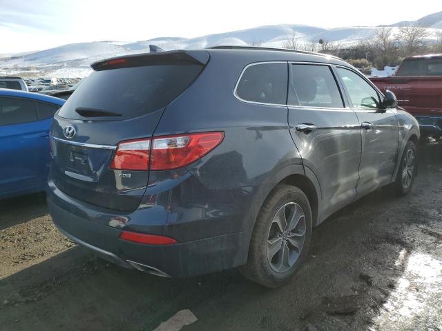 KM8SMDHF8GU159585 - 2016 HYUNDAI SANTA FE SE BLUE photo 3