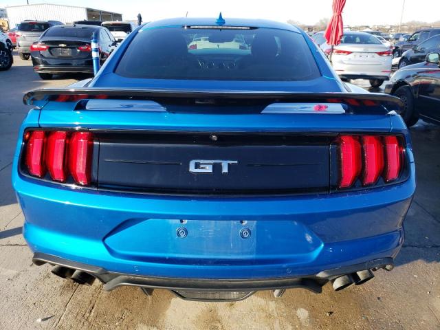 1FA6P8CF2M5155832 - 2021 FORD MUSTANG GT BLUE photo 6