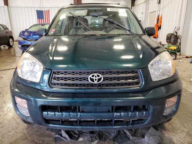 JTEGH20V330098536 - 2003 TOYOTA RAV4 TEAL photo 5