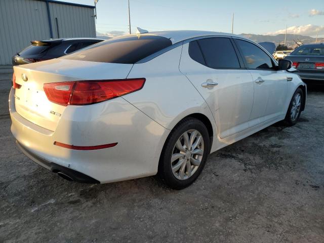 5XXGN4A76FG490602 - 2015 KIA OPTIMA EX WHITE photo 3