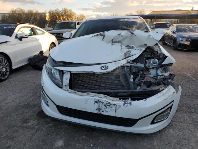 5XXGN4A76FG490602 - 2015 KIA OPTIMA EX WHITE photo 5