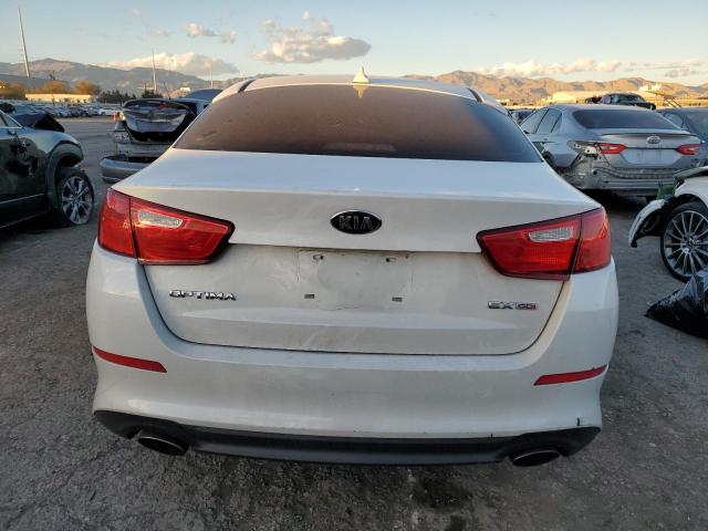 5XXGN4A76FG490602 - 2015 KIA OPTIMA EX WHITE photo 6