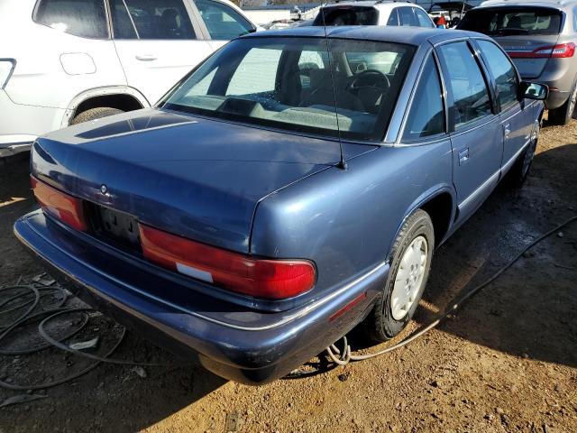 2G4WB52M7T1437094 - 1996 BUICK REGAL CUSTOM BLUE photo 3