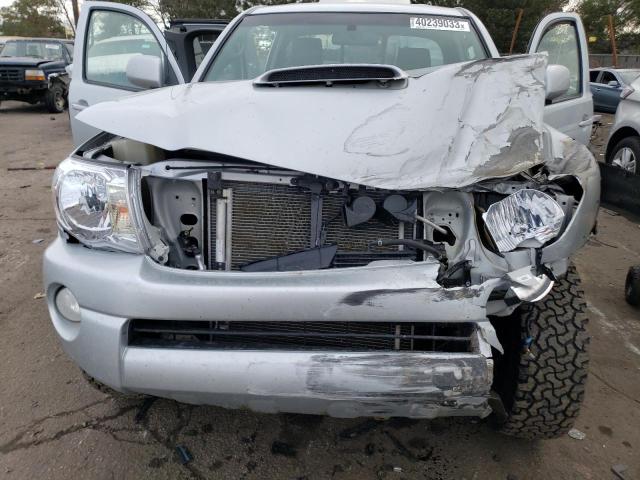 5TEUU42N95Z044592 - 2005 TOYOTA TACOMA ACCESS CAB ვერცხლისფერი ფოტო 11