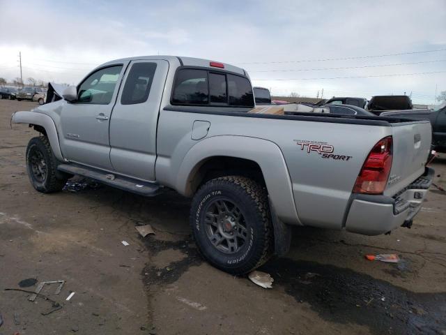 5TEUU42N95Z044592 - 2005 TOYOTA TACOMA ACCESS CAB SILVER photo 2