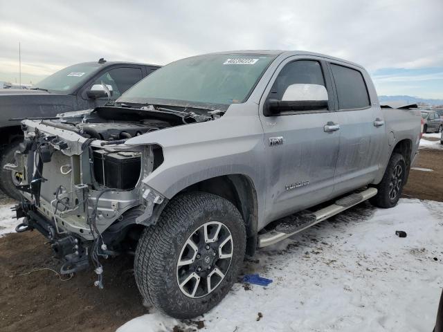 5TFHY5F12LX888111 - 2020 TOYOTA TUNDRA CREWMAX LIMITED SILVER photo 1