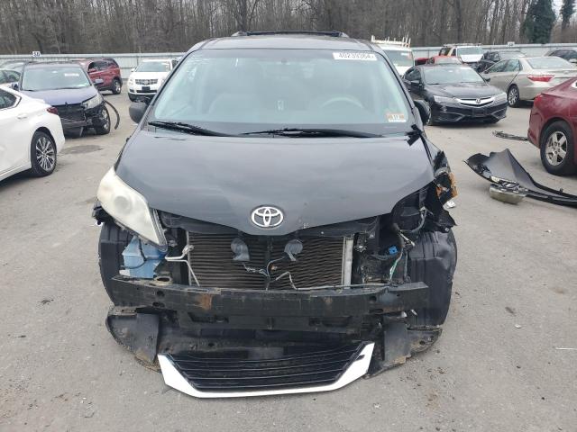 5TDKK3DC0DS362843 - 2013 TOYOTA SIENNA LE BLACK photo 5