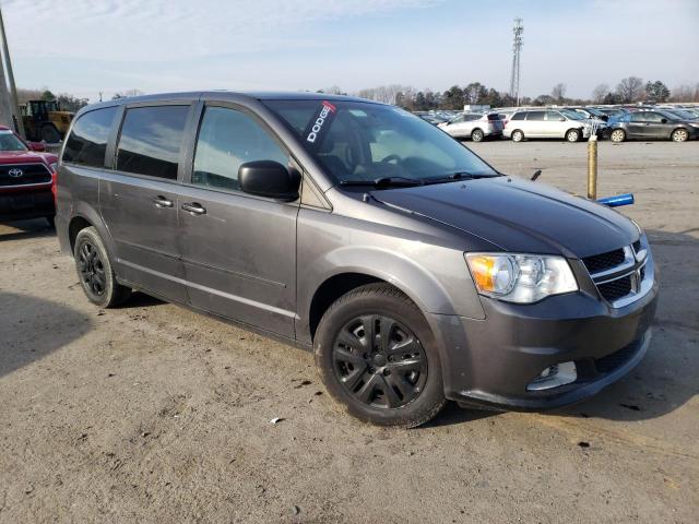 2C4RDGBG2GR175901 - 2016 DODGE GRAND CARA SE GRAY photo 4