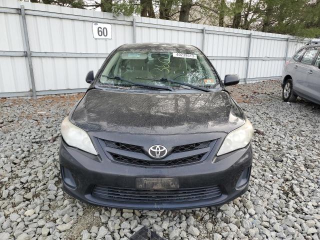 2T1BU4EE3BC596819 - 2011 TOYOTA COROLLA BASE BLACK photo 5