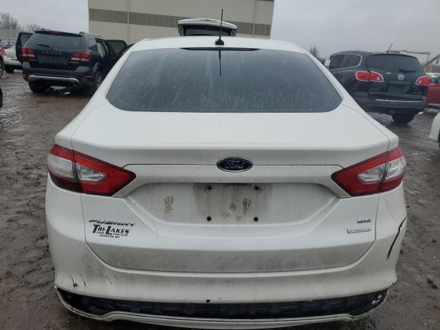 3FA6P0H90ER179923 - 2014 FORD FUSION SE WHITE photo 6