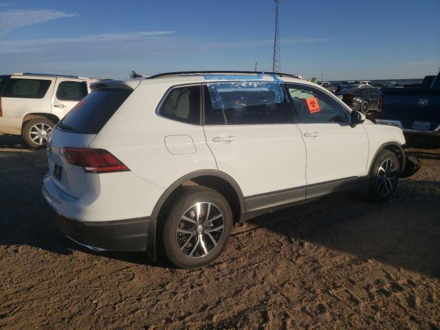 3VV3B7AX6MM050384 - 2021 VOLKSWAGEN TIGUAN SE WHITE photo 3