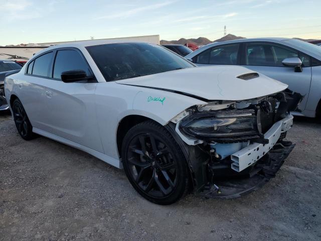 2C3CDXHG7MH565945 - 2021 DODGE CHARGER GT WHITE photo 4