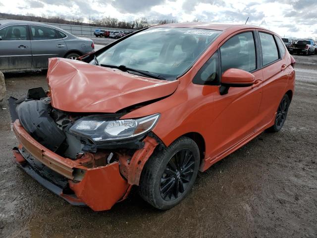 3HGGK5H62JM707695 - 2018 HONDA FIT SPORT ORANGE photo 1