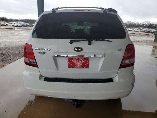 KNDJD733065525689 - 2006 KIA SORENTO EX WHITE photo 6