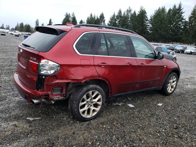 5UXZV4C57D0E01432 - 2013 BMW X5 XDRIVE35I RED photo 3