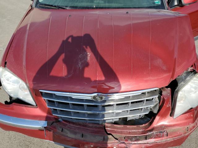 2A8GF68X97R127811 - 2007 CHRYSLER PACIFICA TOURING BURGUNDY photo 12