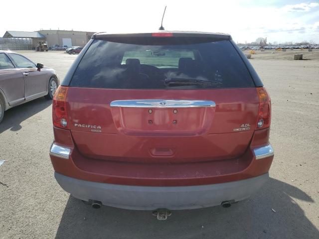 2A8GF68X97R127811 - 2007 CHRYSLER PACIFICA TOURING BURGUNDY photo 6