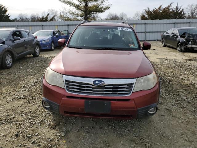 JF2SH64689H738907 - 2009 SUBARU FORESTER 2.5X LIMITED RED photo 5