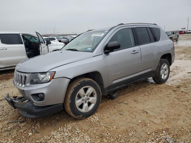 1C4NJCBA5FD152514 - 2015 JEEP COMPASS SPORT GRAY photo 1