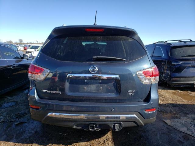 5N1AR2MM3EC602248 - 2014 NISSAN PATHFINDER S BLUE photo 6