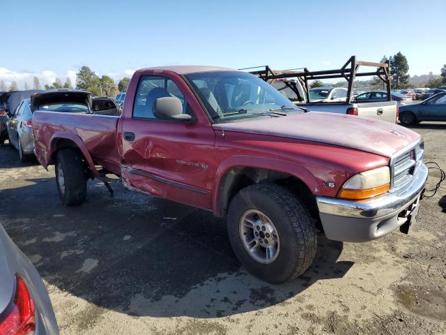 1B7GG26XXXS147709 - 1999 DODGE DAKOTA RED photo 4