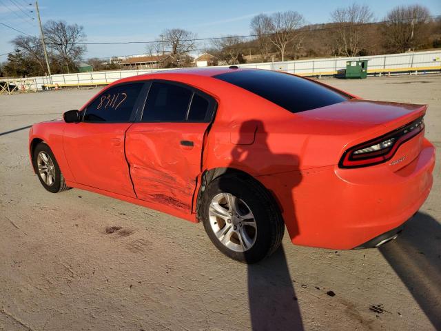 2C3CDXBG6KH695611 - 2019 DODGE CHARGER SXT ORANGE photo 2