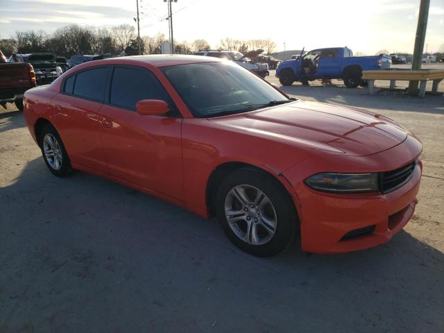 2C3CDXBG6KH695611 - 2019 DODGE CHARGER SXT ORANGE photo 4