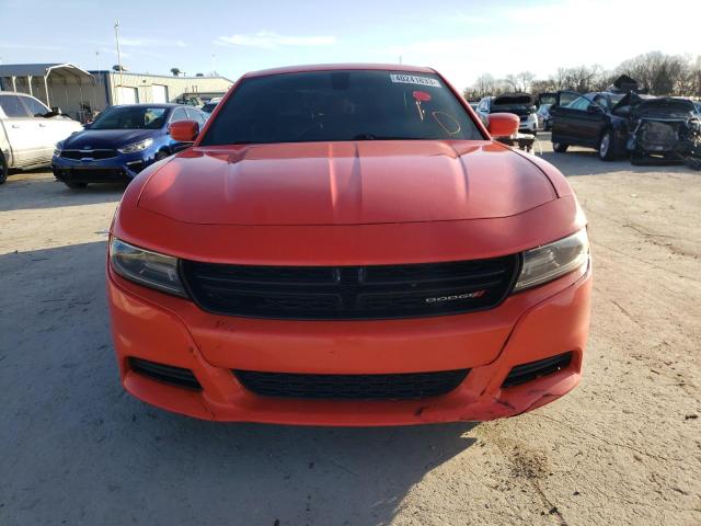 2C3CDXBG6KH695611 - 2019 DODGE CHARGER SXT ORANGE photo 5