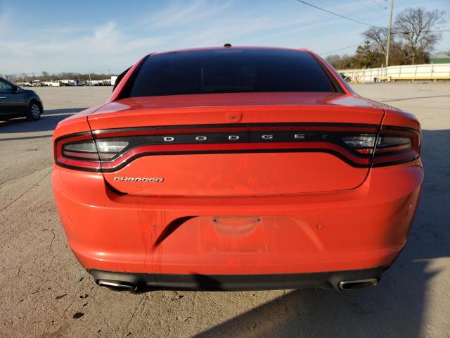 2C3CDXBG6KH695611 - 2019 DODGE CHARGER SXT ORANGE photo 6