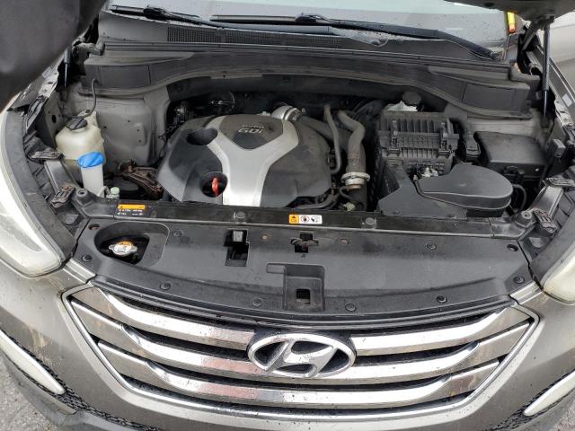 5XYZU3LA2DG024317 - 2013 HYUNDAI SANTA FE S GRAY photo 12