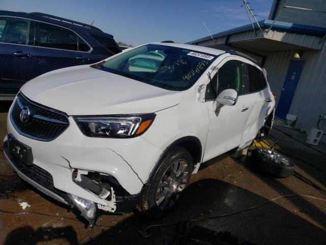 KL4CJ1SB0JB534923 - 2018 BUICK ENCORE SPORT TOURING WHITE photo 1