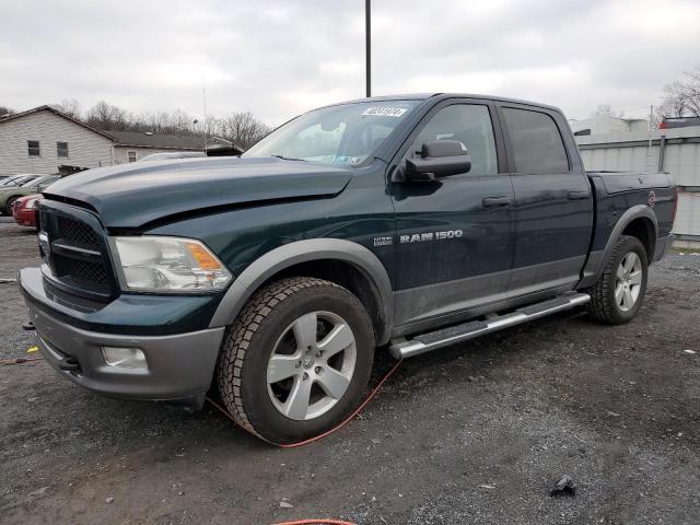 1D7RV1CT5BS649200 - 2011 DODGE RAM 1500 GREEN photo 1