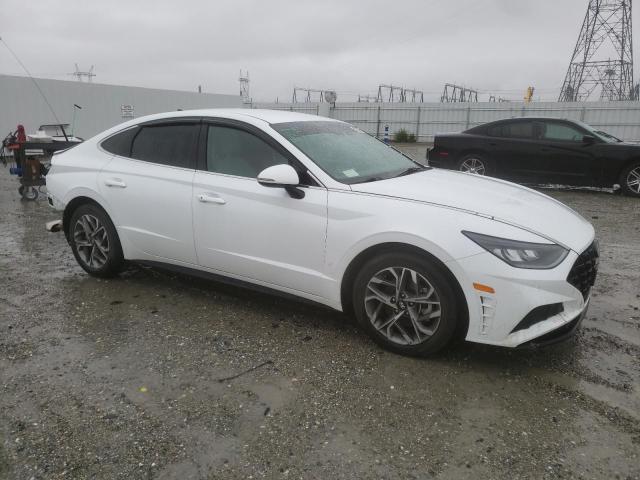 5NPEL4JA8MH122528 - 2021 HYUNDAI SONATA SEL WHITE photo 4