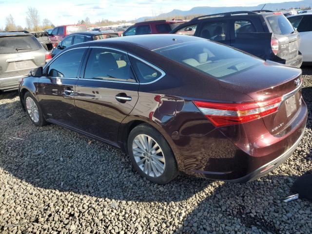 4T1BD1EB6DU008918 - 2013 TOYOTA AVALON HYBRID BURGUNDY photo 2