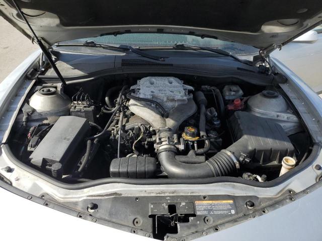 2G1FC1EV0A9164571 - 2010 CHEVROLET CAMARO LT SILVER photo 11