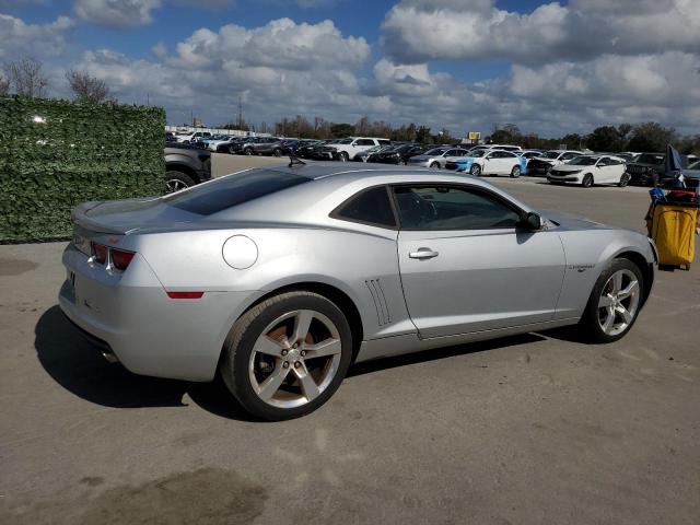 2G1FC1EV0A9164571 - 2010 CHEVROLET CAMARO LT SILVER photo 3