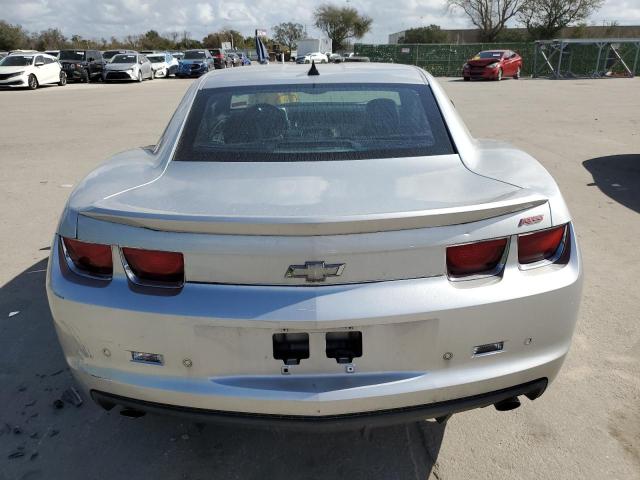 2G1FC1EV0A9164571 - 2010 CHEVROLET CAMARO LT SILVER photo 6