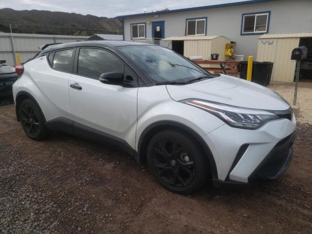 JTNKHMBX2N1132337 - 2022 TOYOTA C-HR XLE WHITE photo 4