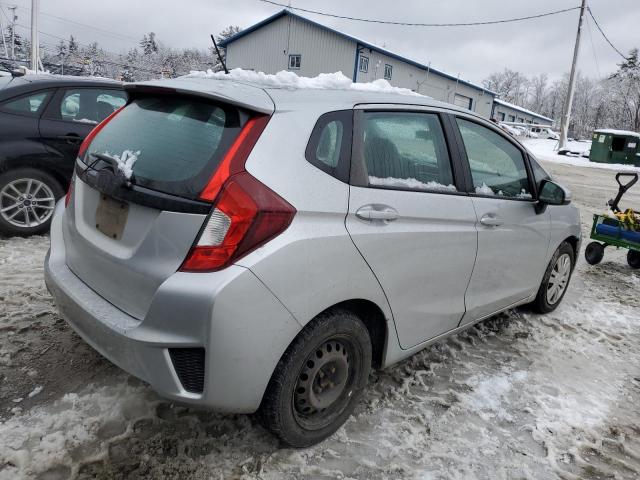 3HGGK5G58FM737199 - 2015 HONDA FIT LX SILVER photo 3